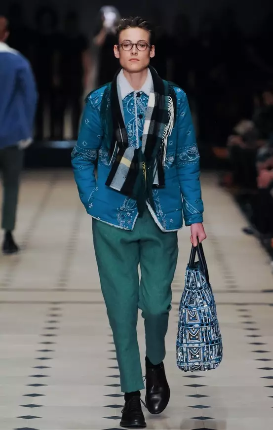 Burberry Prorsum Mens Fall / Gaeaf 2015 Llundain