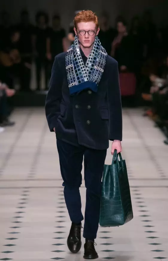 Burberry Prorsum მამაკაცის შემოდგომა/ზამთარი 2015 ლონდონი