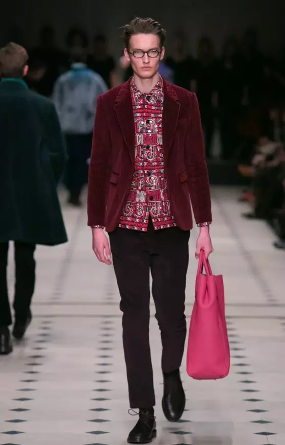 Burberry Prorsum Mens աշուն/ձմեռ 2015 Լոնդոն