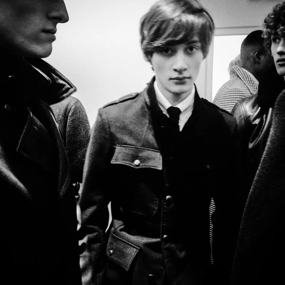 TOM FORD AW15 MEN'S PRESENTATION: BACKSTAGE