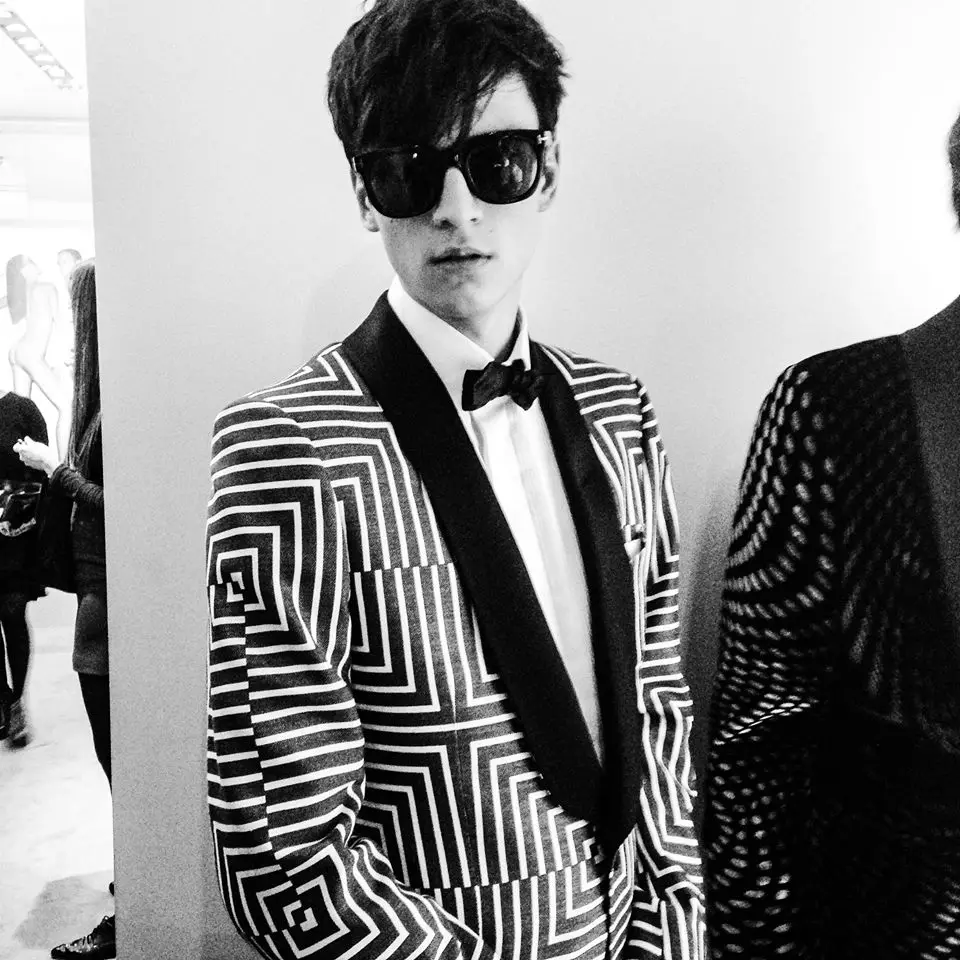 TOM FORD AW15 MEN'S PRESENTATION: BACKSTAGE