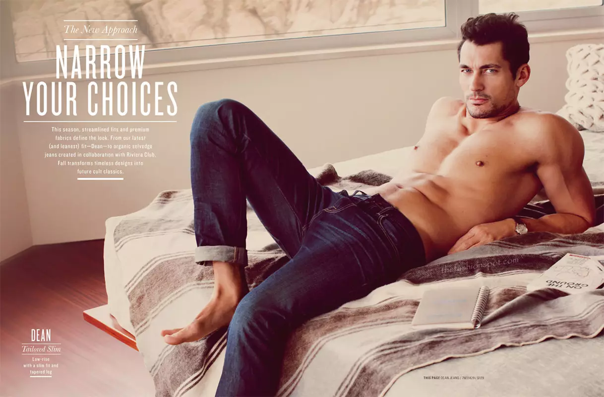 David Gandy fir Lucky Brand Hierscht / Wanter 2012 Lookbook 46938_1