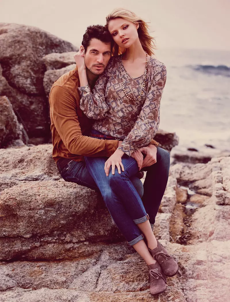 David Gandy za Lucky Brand lookbook za jesen/zimu 2012 46938_2