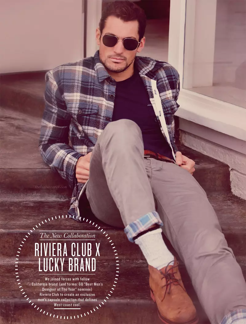 David Gandy pro vzhled Lucky Brand podzim/zima 2012 46938_4