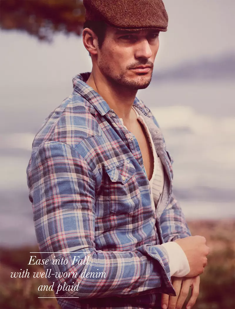 David Gandy pro vzhled Lucky Brand podzim/zima 2012 46938_5