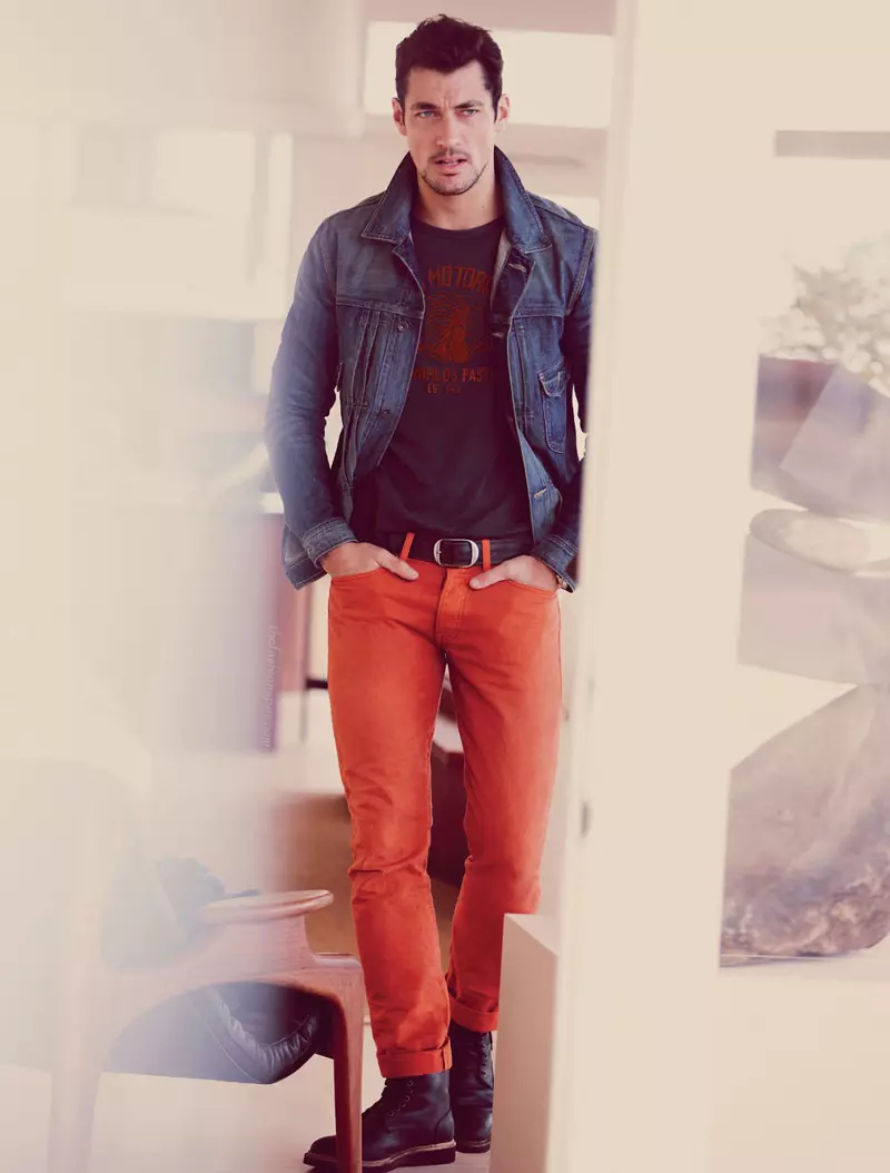 David Gandy za Lucky Brand lookbook za jesen/zimu 2012 46938_7