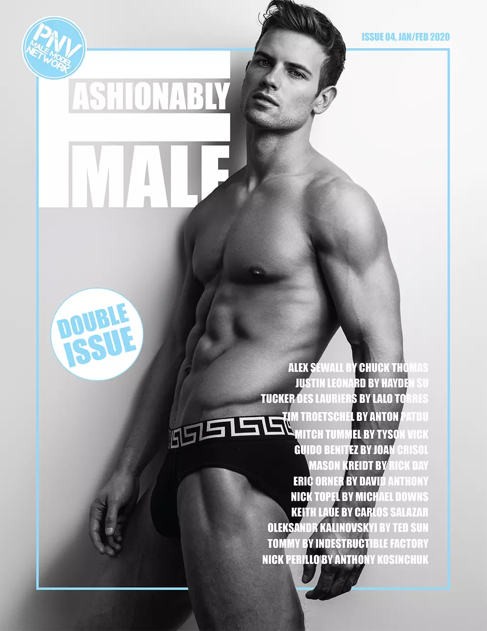 Alex Sewall dening Chuck Thomas kanggo PnVFashionablymale Magazine Issue 04