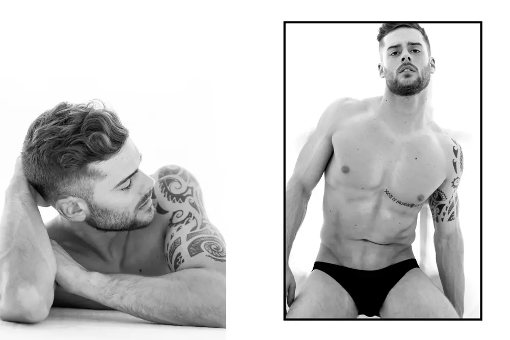 Presentació del model masculí espanyol Daniel Yareham fotografiat per Alejandro Tomás. Daniel posseeix un bell cos tonificat, emergeix una cara impressionant i una personalitat encantadora i encantadora.