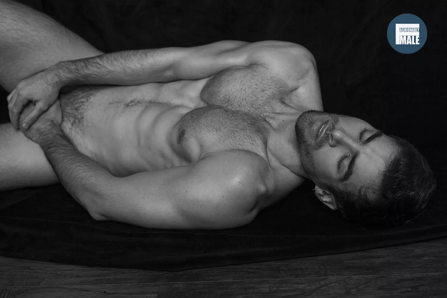 Foto's van David Ortega door Francisco Fernandez voor Fashionably Male