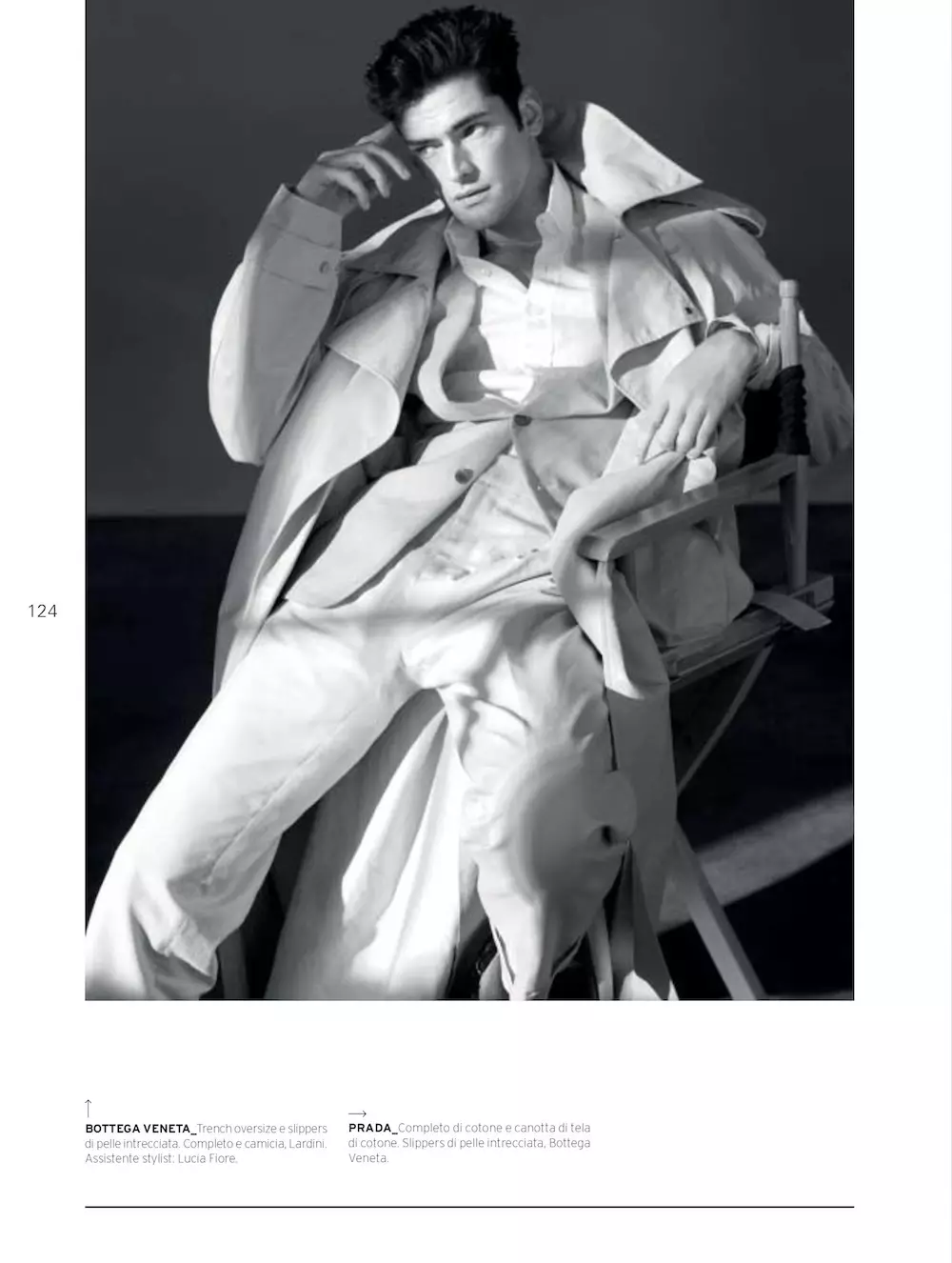 Sean O'Pry by Alexei Hay kuri L'Officiel Hommes Italia Werurwe 2020 Ubwanditsi