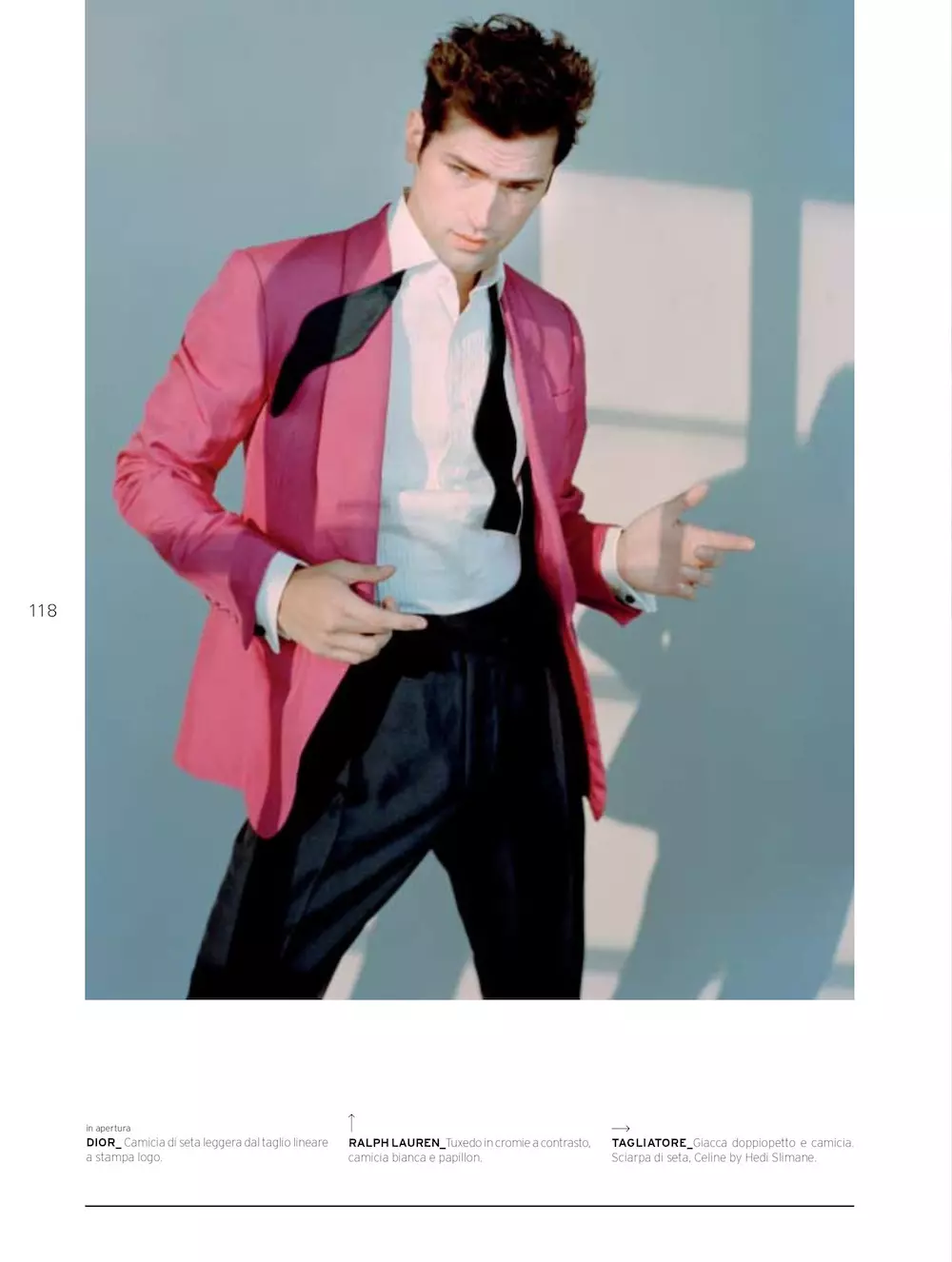 2020년 3월 L'Officiel Hommes Italia를 위한 Alexei Hay의 Sean O'Pry 에디토리얼