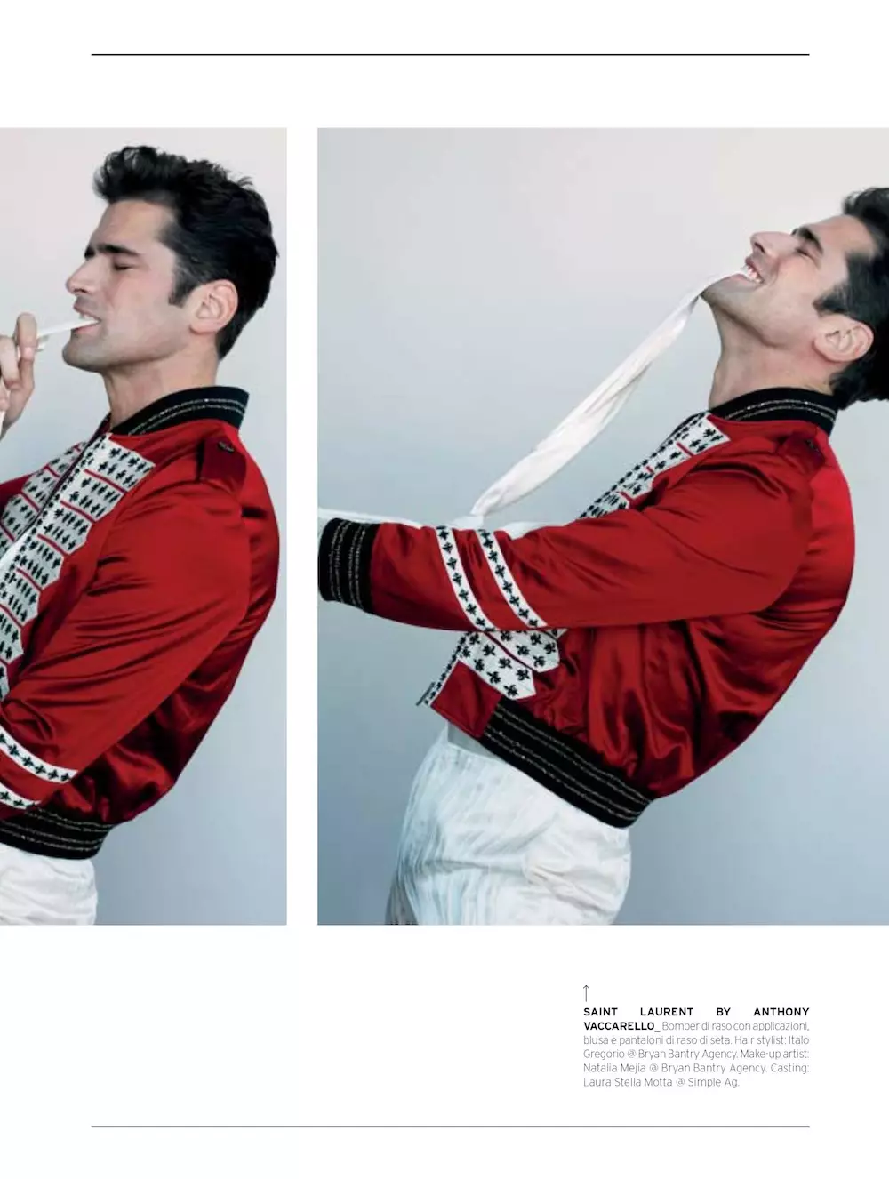 Sean O'Pry por Alexei Hay para L'Officiel Hommes Italia Editorial de marzo de 2020