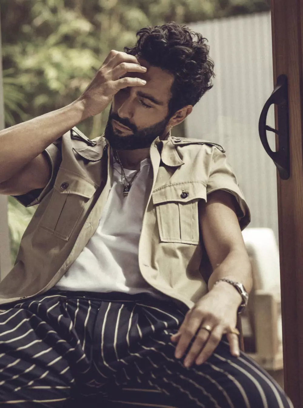 Noah Mills por Richard Ramos para GQ Style Mexico SS20 Editorial