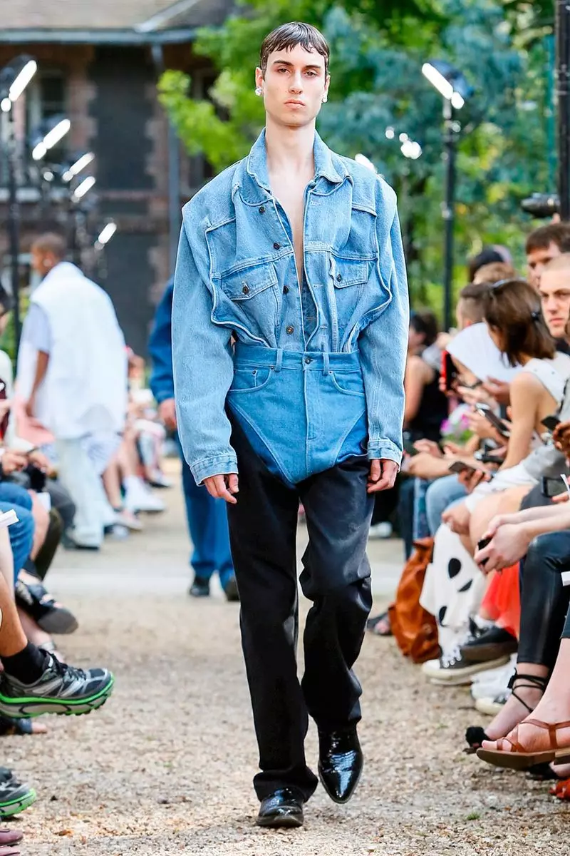 Y Project Menswear Caij Nplooj Ntoos Hlav 2019 Paris30