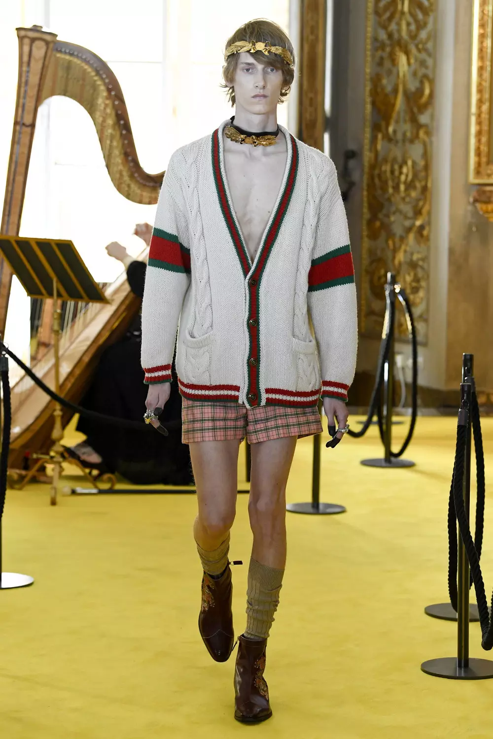 Gucci მამაკაცის ტანსაცმელი 2018 Resort3