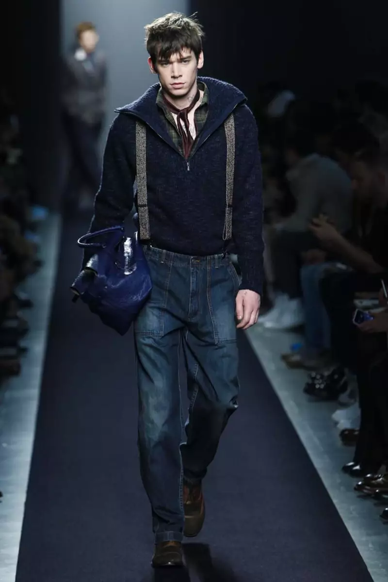 Bottega Veneta Menswear Otoño Invierno 2015 en Milán