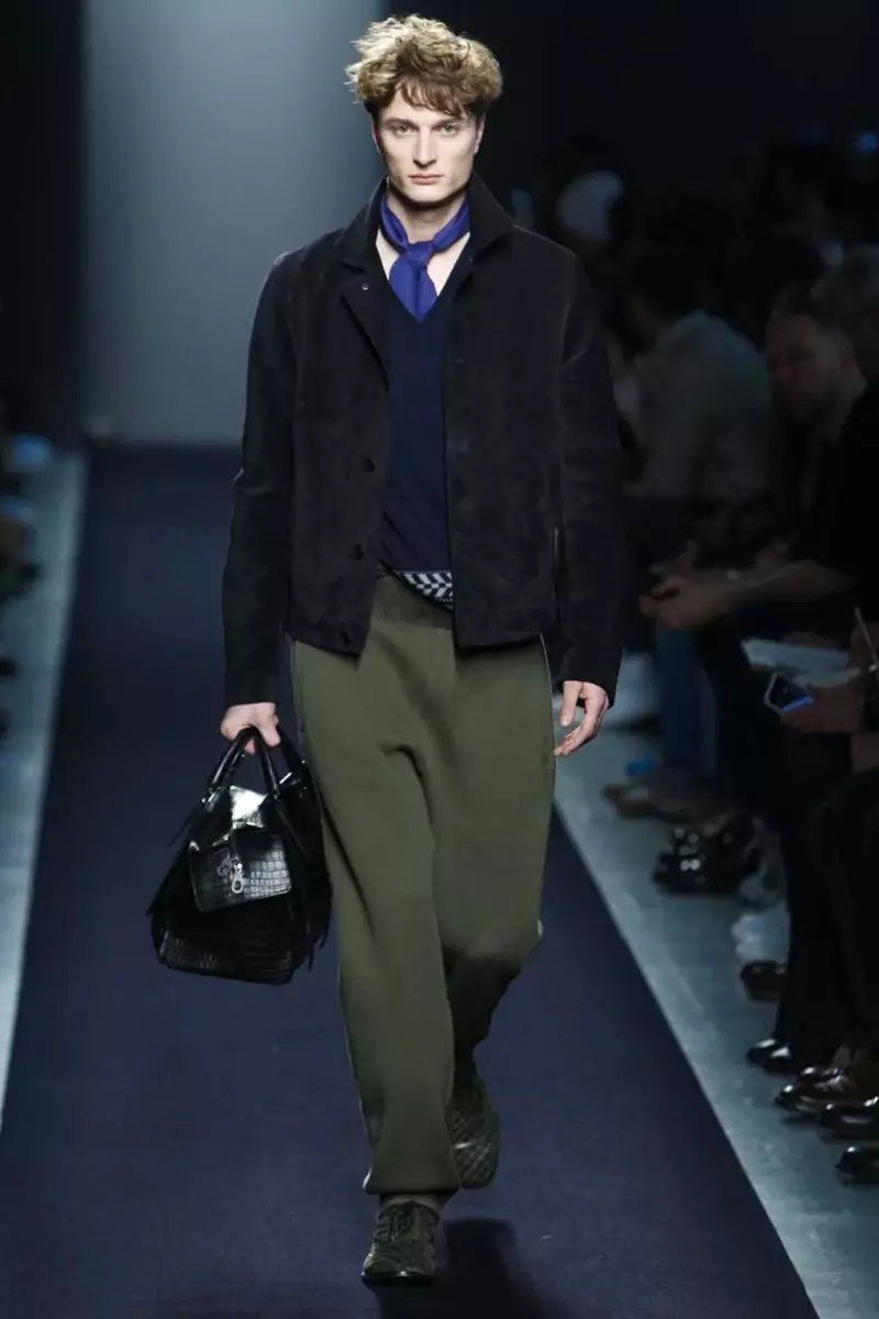 Bottega Veneta Menswear Otoño Invierno 2015 en Milán