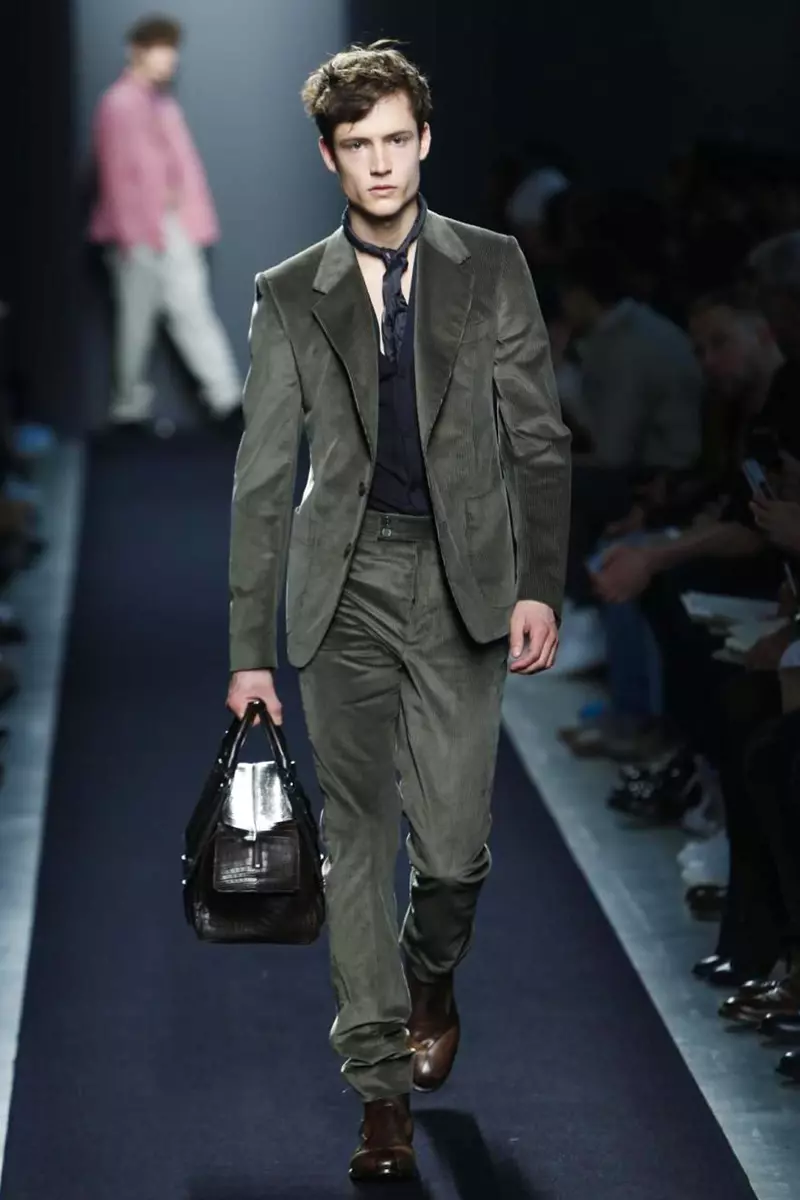 Bottega Veneta Эркек кийимдери Миланда 2015-жылы күзгү кыш