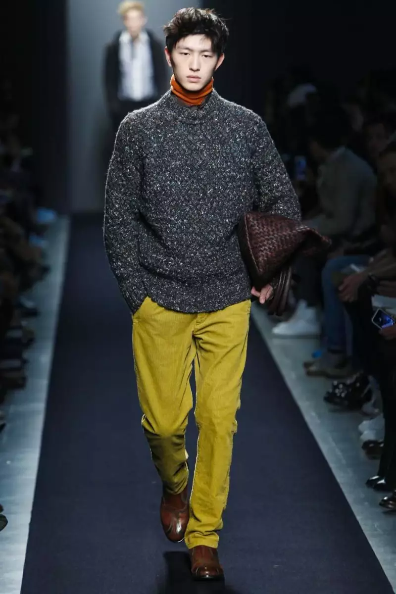 Bottega Veneta Menswear Caij nplooj zeeg caij ntuj no 2015 hauv Milan