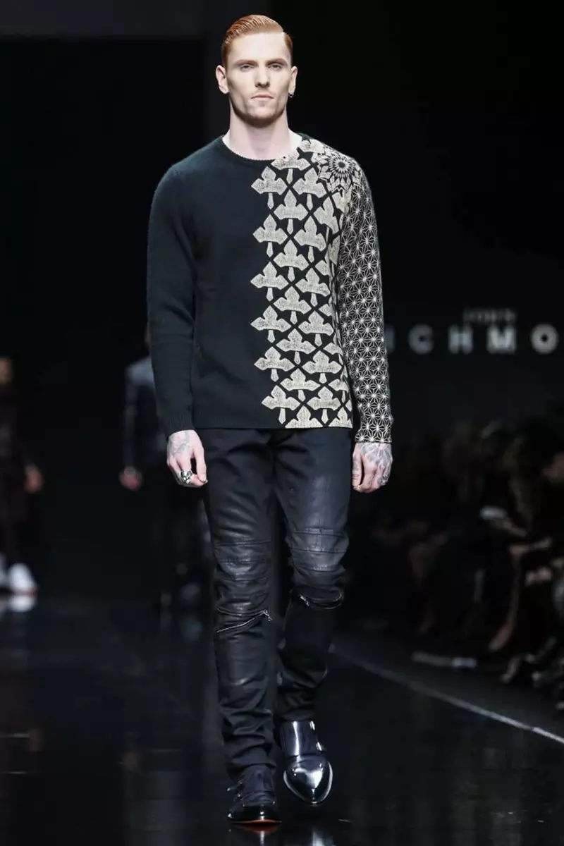 John Richmond Menswear Fall Winter 2015 sa Milan