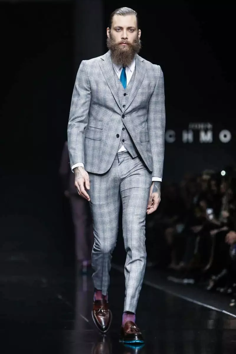 John Richmond Menswear Fall Winter 2015 sa Milan