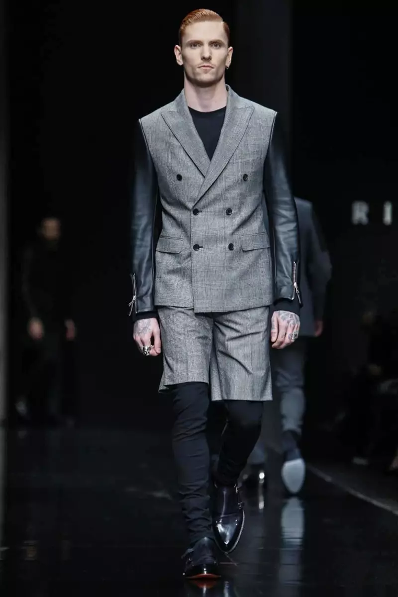 John Richmond Menswear Aŭtuno Vintro 2015 en Milano