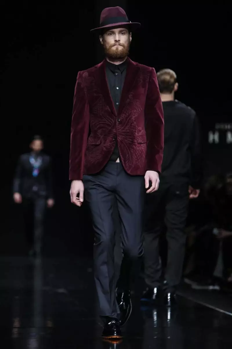 John Richmond Menswear Fall Winter 2015 នៅ Milan