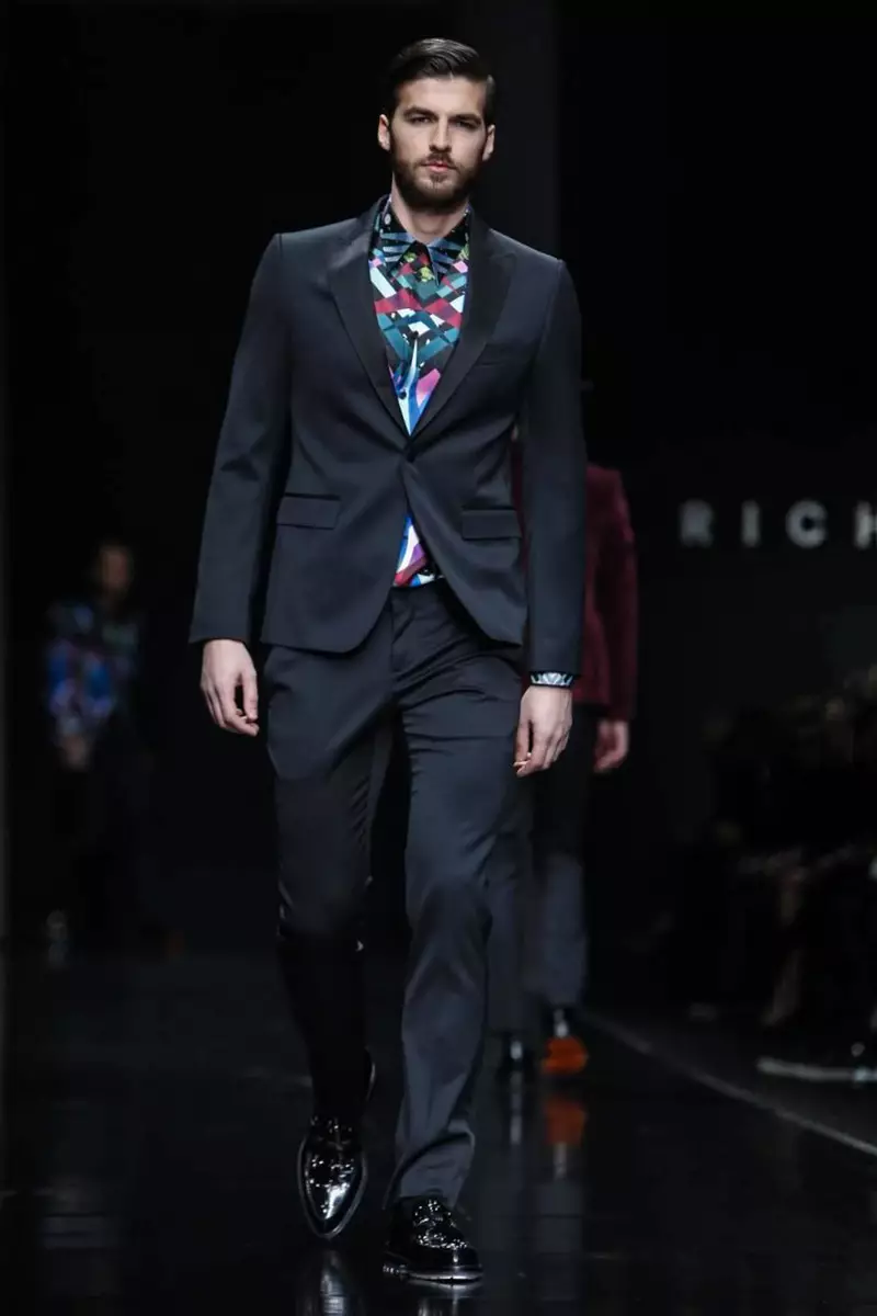 John Richmond Menswear Fall Winter 2015 sa Milan