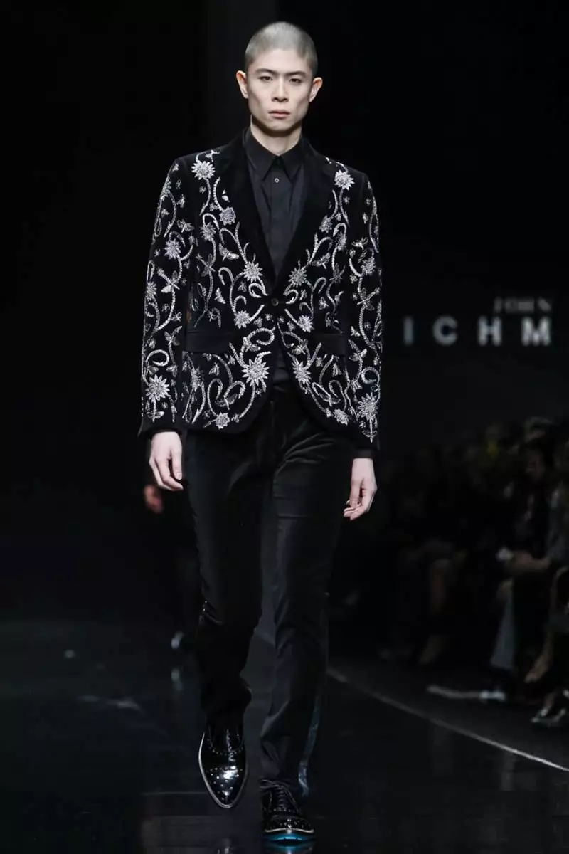 John Richmond Menswear Fall Winter 2015 នៅ Milan