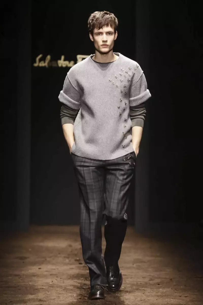 Slavatore Ferragamo Menswear Hoetla Mariha 2015 Pokello e Milan