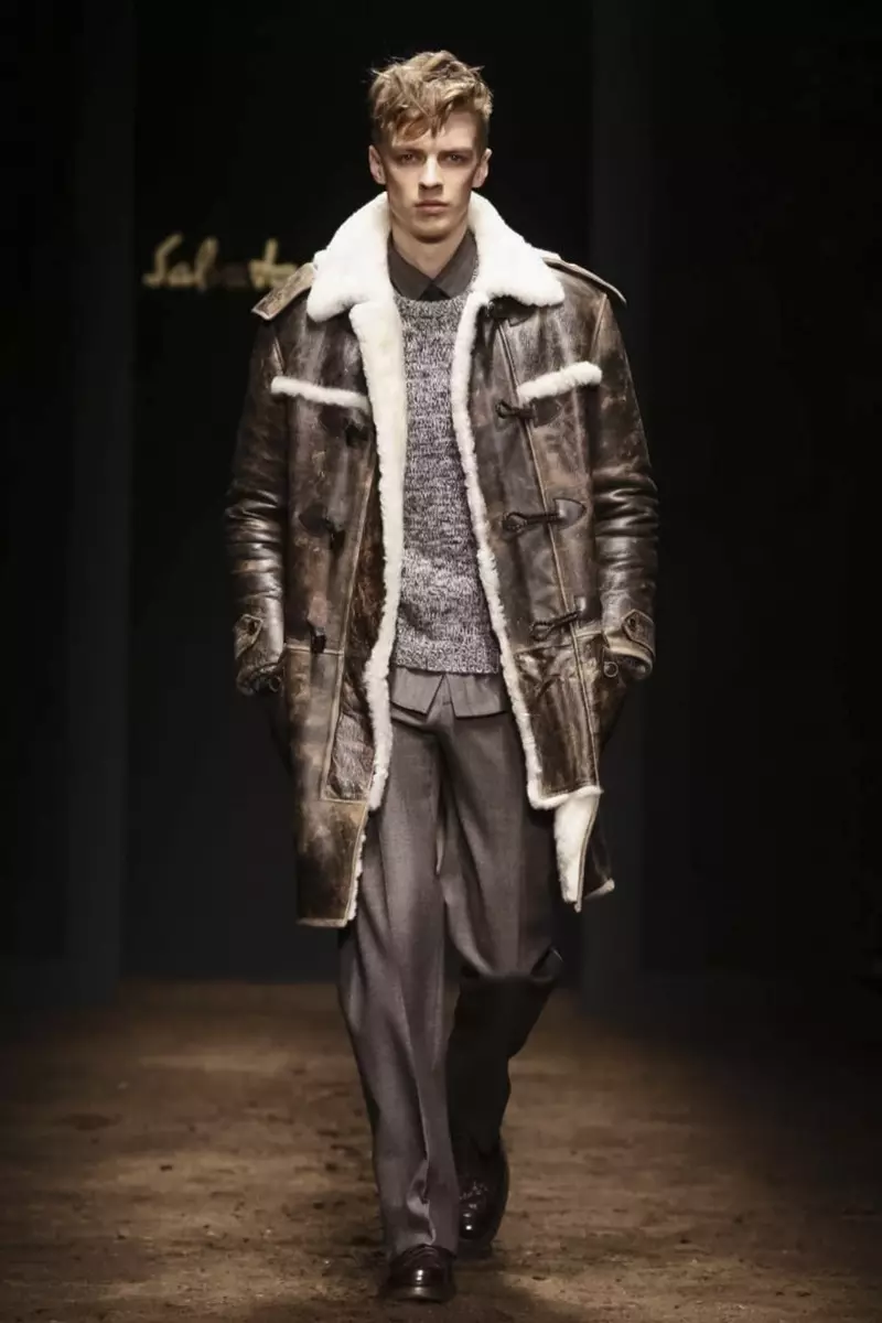 Slavatore Ferragamo Menswear Fall Winter 2015 Collection in Milan