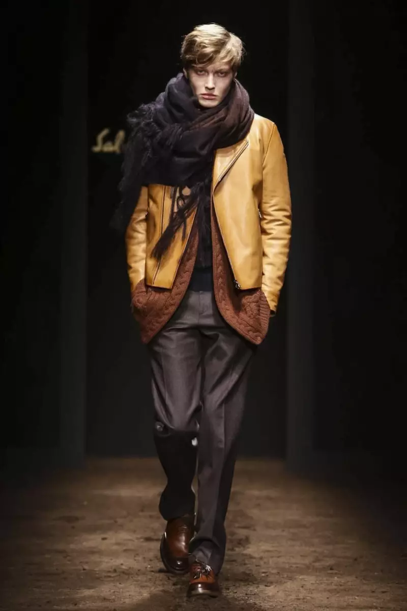 Slavatore Ferragamo Menswear Fall Winter 2015 Collection i Milan