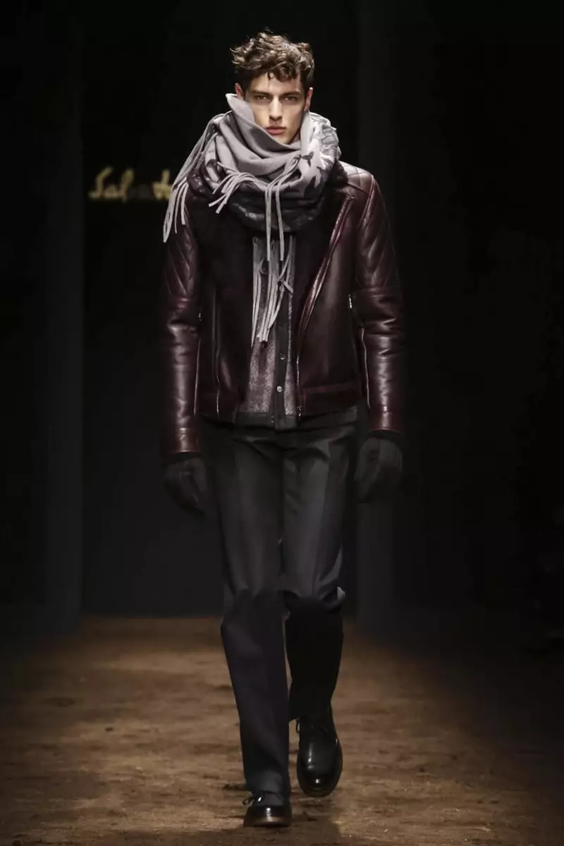 Slavatore Ferragamo Menswear Fall Winter 2015 Koleksi ing Milan