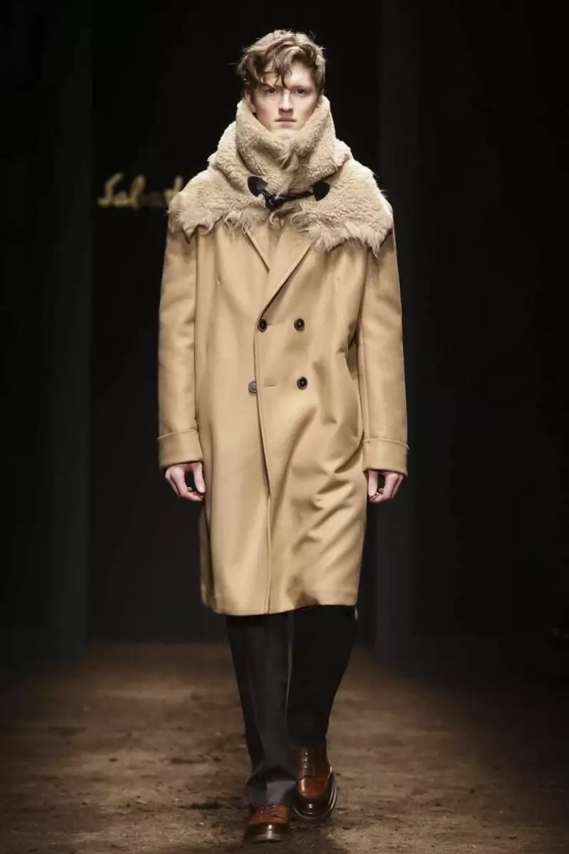 Slavatore Ferragamo Menswear Fall Winter 2015 Koleksi ing Milan