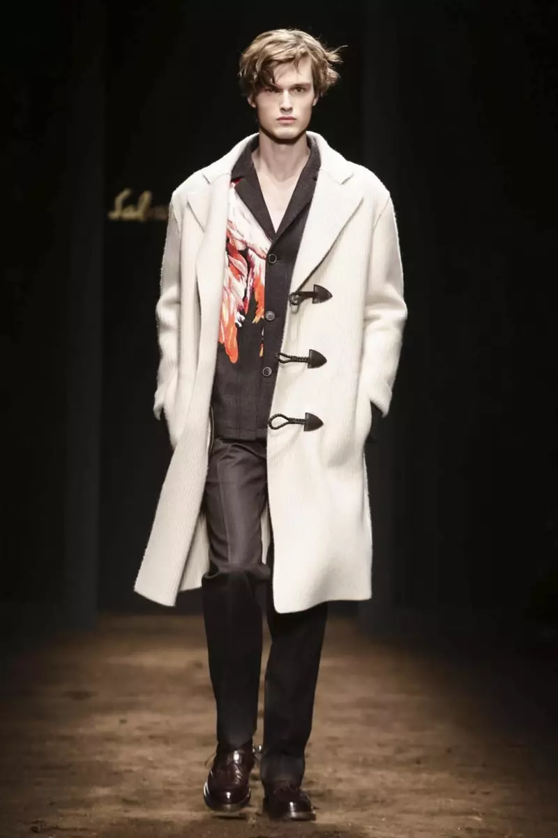 Slavatore Ferragamo Herrenmode Herbst-Winter-Kollektion 2015 in Mailand