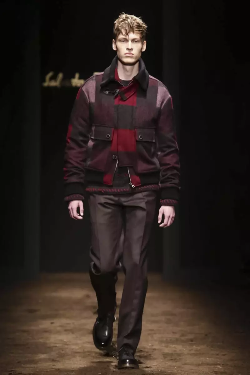 Slavatore Ferragamo Menswear Fall Winter 2015 Kolleksje yn Milaan