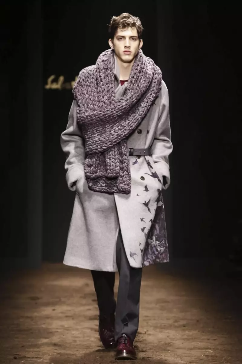 Slavatore Ferragamo Herrenmode Herbst-Winter-Kollektion 2015 in Mailand