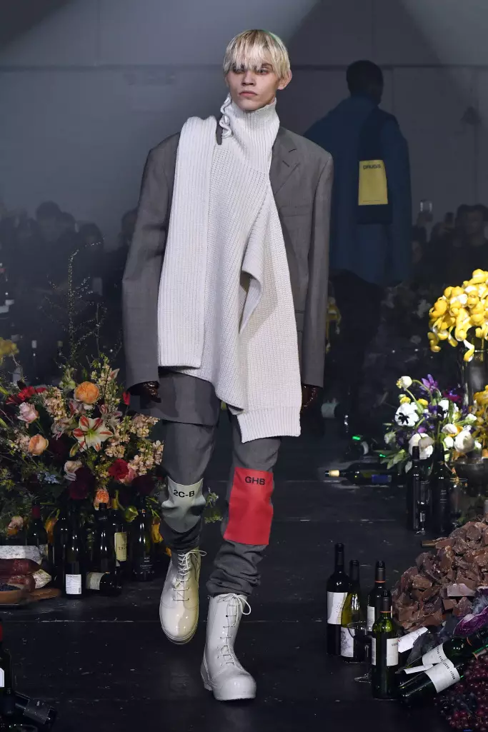 Raf Simons vyrų ruduo 2018 m