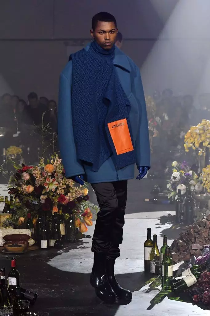 Raf Simons Erkekleriň Güýz 2018