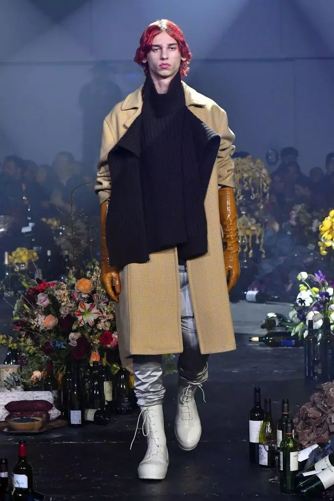 Raf Simons férfi őszi 2018