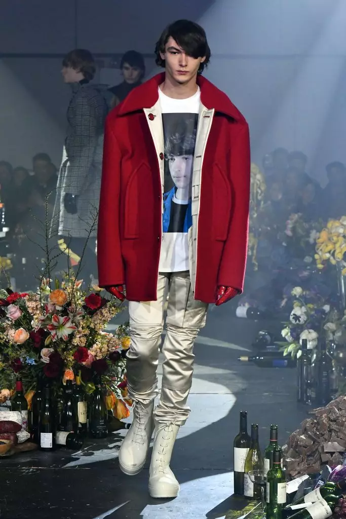 Cwymp Dynion Raf Simons 2018