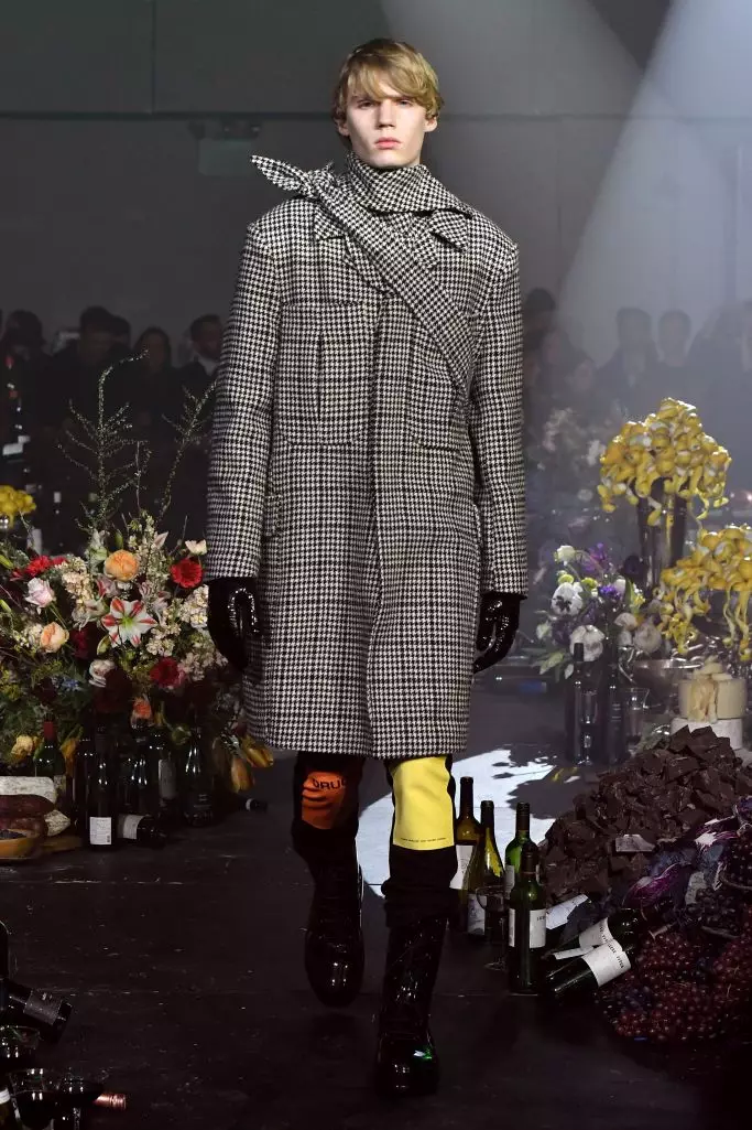 Raf Simons vyrų ruduo 2018 m