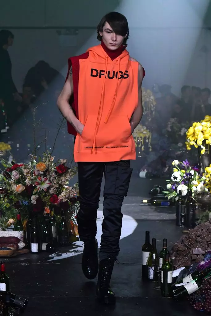 Raf Simons vyrų ruduo 2018 m