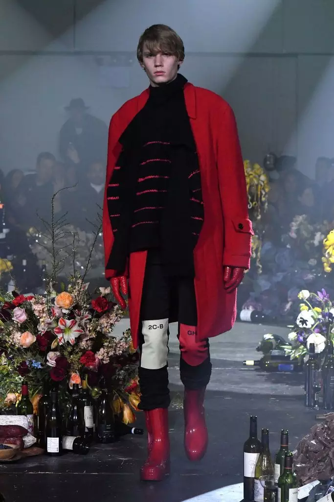 Ọdịda nke ụmụ nwoke Raf Simons 2018