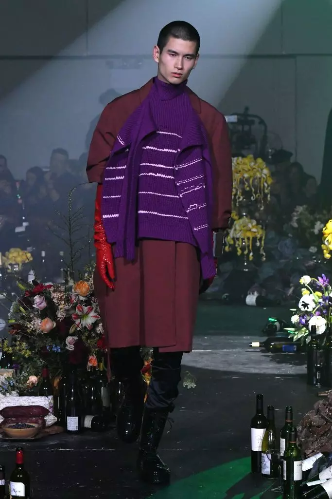 Мужчынская восень 2018 года Raf Simons