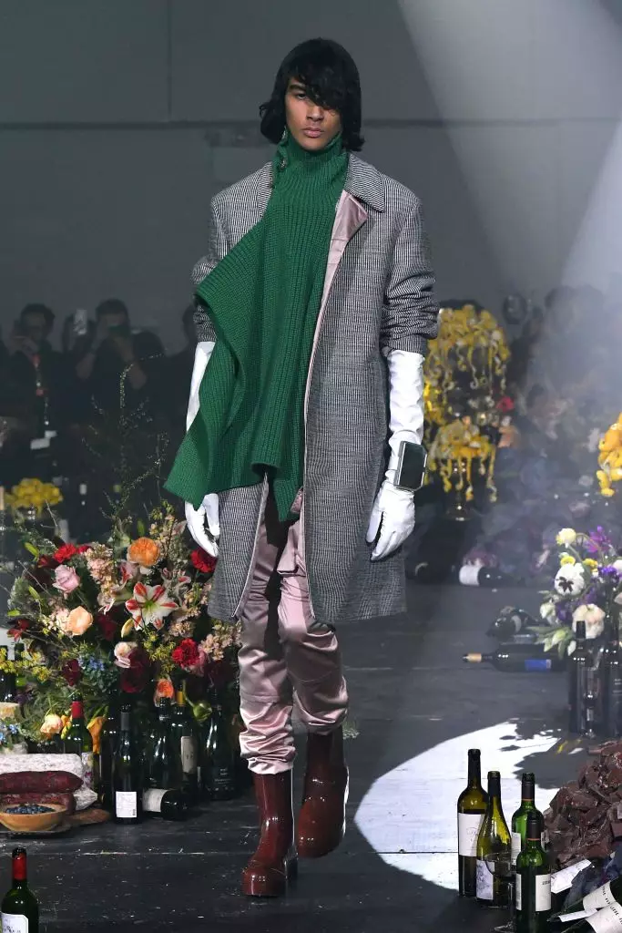 Raf Simons erkaklar kuzi 2018