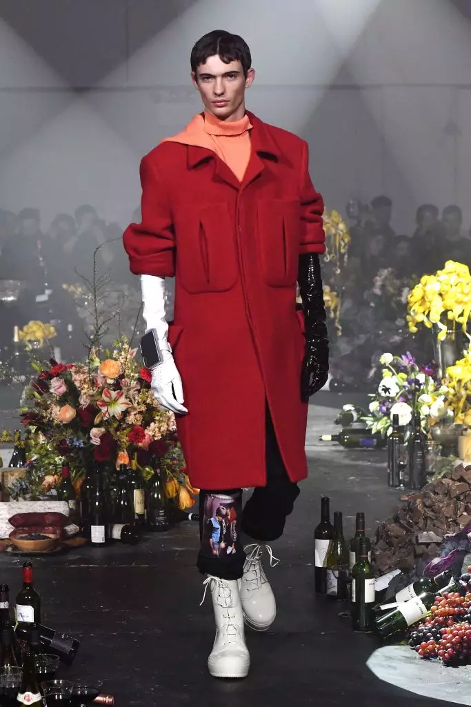 Raf Simons férfi őszi 2018