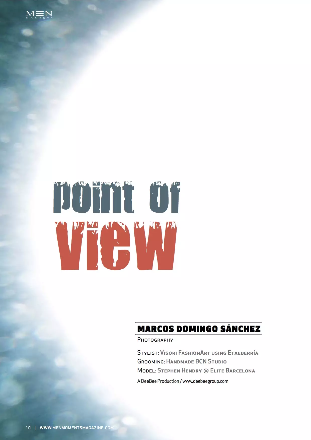 Point Of View le Marcos Domingo Sánchez d’Iris Men Moments