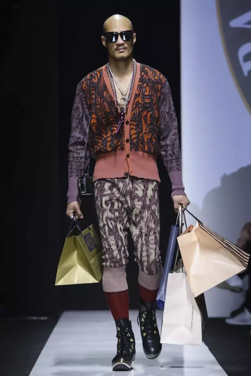 Vivienne Westwood herrkollektion höst och vinter 2015 i Milano