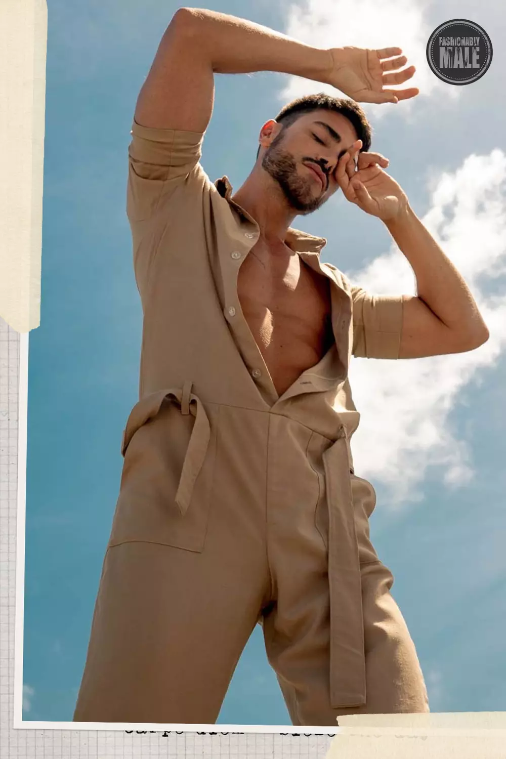 Leonel Lugon de Jon Gacela para Fashionfully Male